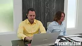 The boss punishes axel and brad for jordan's disobedience