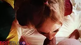 blonde student bent over in pantyhose, getting fucked hard in doggystyle by neighbor? yeah, that's the fetish