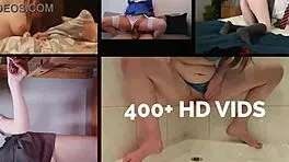 british blonde student enjoys smoking joi with big natural tits