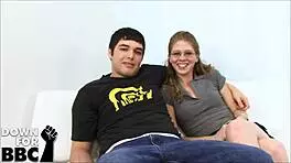 Jenny leigh, that redhead milf babe, cuckolds her man for big black cock