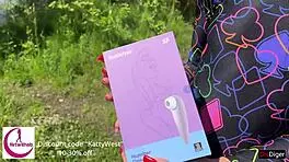 Damn! Fucked a Student in the Ass Outdoors with Huge Cum Load Twice