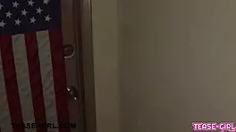 two sexy blonde lesbians fuck at photoshoot!