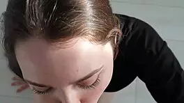 Hinting at Missionary Sex with Roommate Using Robot in Dorm