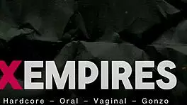 The girl has a hedonistic relationship with sexy Amber Moore