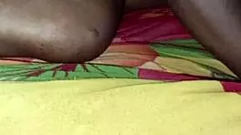 Petite black teen 18+ experiences her first time, afraid of the monster cock on her partner's body.
