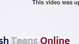 Busty Brit Teen 18+ On Her Fucking Machine