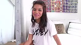 gabriella ford takes huge cock pov blowjob and swallows big load 😍