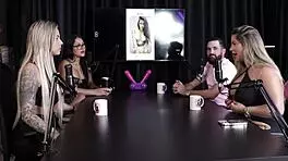 Who did she match with on Tinder? Juli Figueirô and Felipe Larrossa in sheer red