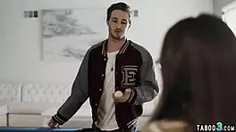 Perv Superstar Takes Advantage of Timid Teen 18+ Reporter Aften Opal for Rough Sex