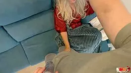 stepmom begs for help fucking her tight pussy and ass