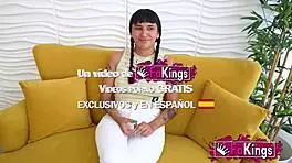 Petite Teen Babe Moli Faces Big Cock Challenge With Dong Jorge's Shaft.