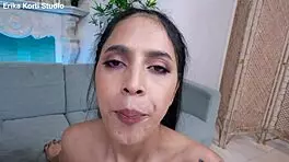 triple set hot latina helen star with perfect body gets intense action with big cocks eks559