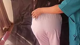 I got a nurse to bang in the waiting room, wow!