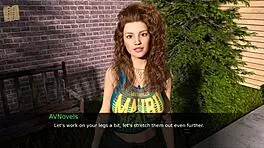 Teen with big ass explores pleasure in nursing session