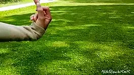 Teen 18+ picked up in public park for rough anal in forest