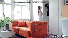 Damn, this classy playgirl gets drilled hard and loves every second! 😈