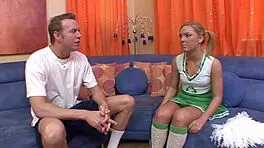 18 year old cheerleader says, 'i feel every inch of my stepdad's hard cock' - ally kay