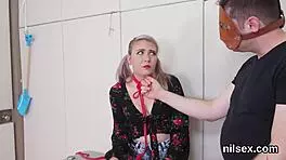 Hot Teen 18+ Taken to Asylum for Uninhibited Butt Hole Treatment with Ass Licking. Hardcore BDSM and Anal Action Await!