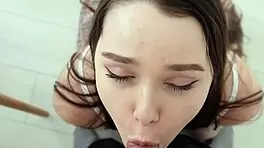 Casual Sex with Delivery Boy on Kitchen Table