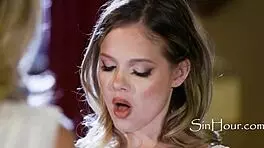 i will always treasure my step mom’s cute blonde lesbian touch