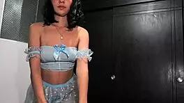 i’m crazy for laura in her princess skirt. jopy77 fucks her hard before she heads out!