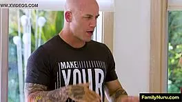 Teen Babysitter's Erotic Massage