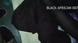 hairy wife sucks boyfriend's monster cock while husband watches 😏