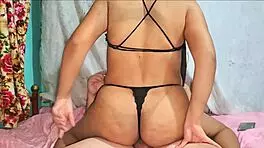 Teen caught dry humping stolen apparel