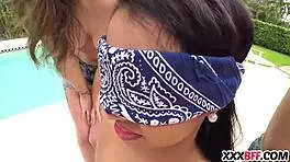 Sorority Girls Teach Noob Lesbian Sex with Monster Cock