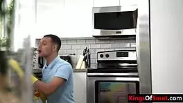 So, this virgin stepbrother got deflowered by his stepsister in a hardcore first time fuck