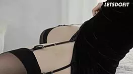 jia lissa, perfect petite redhead, gets pussy fucked hard with muff diving and riding