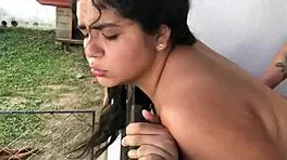 my stepmom sucked my wet pussy and woke me up for fucking 😏