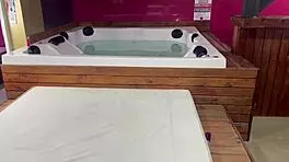 Hard anal for hot black brunette