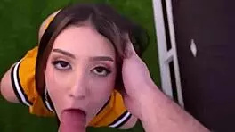 Stepsistershd - Cute Latina Teen 18+ Seduces Big Dick Stepbrother in Family Basketball POV - Violet Gems, Peter Green