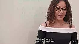 Classroom CRAM with Petite Latina in Rough Anal Exam by Liv Revamped