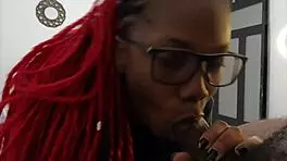 did you suck that big cock?