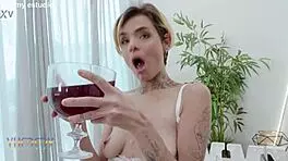 Brazilian Russah Takes 5 Studs in Wild DAP Action