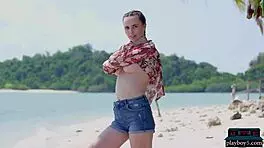 Two Ukrainian milf babes, Jana Bubu and Elina Love, strip down for softcore teasing.