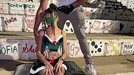 I joined a christmas gangbang in mirante square