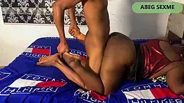 African housewife scatters when husband is away full video