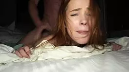 College Babe With Small Tits Gets Pussy Destroyed In Cowgirl