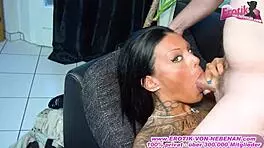 Echtes Usertreffen with Shy German Tattooed Skinny Amateur Teen 18+