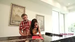 hey, nervous aria valencia gets freeused by boyfriend’s stepdad during college apps