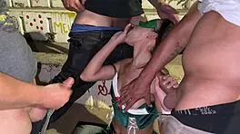 I joined a christmas gangbang in mirante square