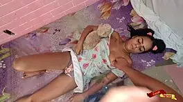 my stepdad didn't respect my tight ass and fucked it hard