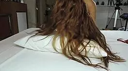 I admire this natural blonde with small tits