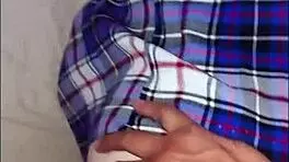 Ay, it hurts my chochito, this naive mexican student fucks her neighbor for gifts when alone at home, real homemade no fake