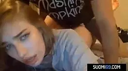 Finnish Amateur Teen 18+ in Raw Sex Action