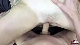 I fed my teen 18+ stepsister cum from spoon in homemade creampie!