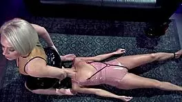 young babe submits to milf lezdom domination